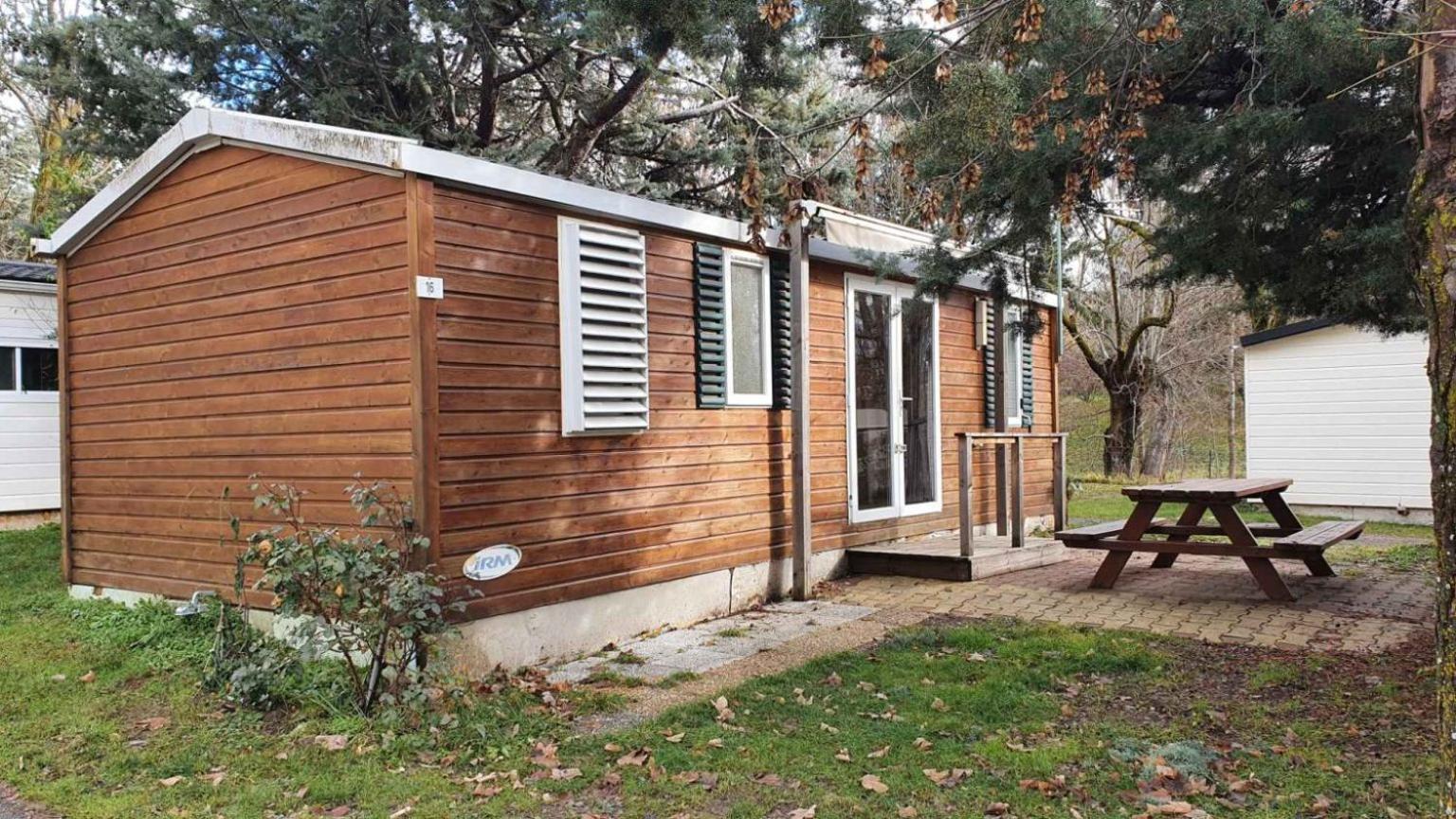 Camping L'Enclave Mobil-Home Estavar Exteriér fotografie