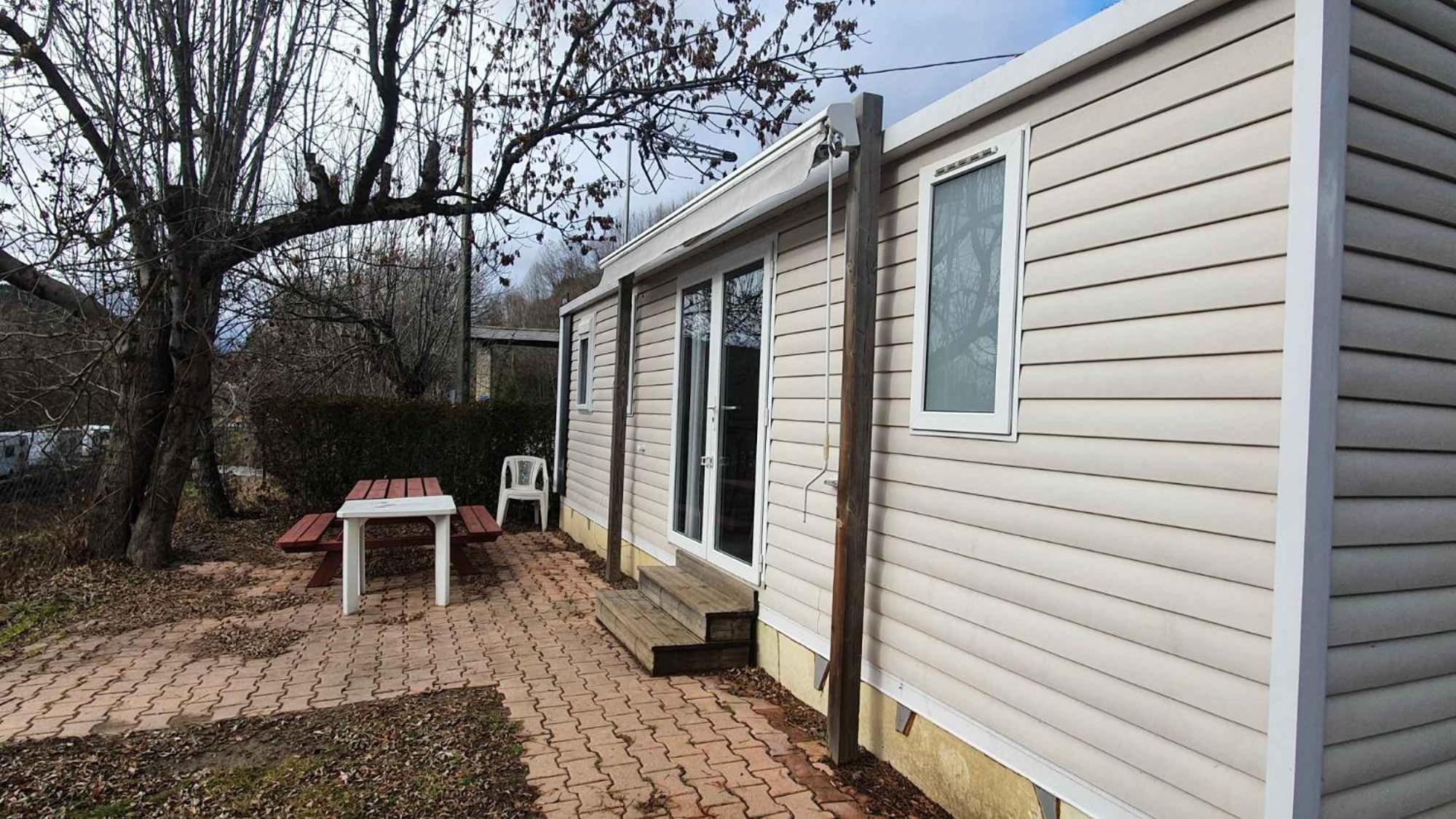 Camping L'Enclave Mobil-Home Estavar Exteriér fotografie